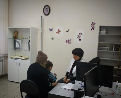 Бригада детской мобильной поликлиники отработала в Дивногорске