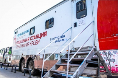В «Красноярский краевой клинический центр охраны материнства и детства» приедет мобильный пункт заготовки крови