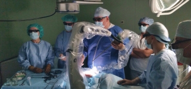 Детские хирурги Центра проводят операции с использованием роботизированных 3Д - технологий